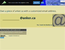 Tablet Screenshot of anker.ca